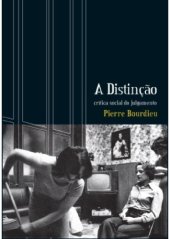 book A Distincao : critica social do julgamento