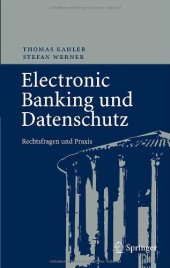 book Electronic Banking und Datenschutz: Rechtsfragen und Praxis