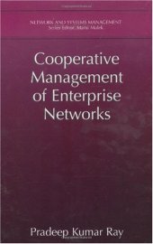 book Cooperative Management of Enterprise Networks (Network and Systems Management)