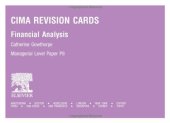 book CIMA Revision Cards: Financial Analysis