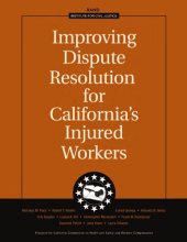 book Improving the People's Court: Issues Facing the Adjudication of Claims Before the California - Workers' Compensation Appeals Board