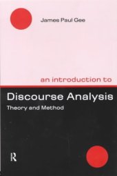 book An Introduction to Discourse Analysis: Theory and Method