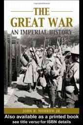 book The Great War: An Imperial History