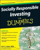 book Socially Responsible Investing For Dummies (For Dummies (Business & Personal Finance))