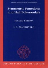 book Symmetric Functions and Hall Polynomials