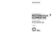 book Fundamentos de Matematica Elementar 6: Complexos, Polinomios...