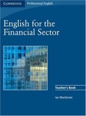 book English for the Financial Sector: Teacher’s Book