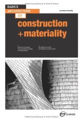 book Basics Architecture: Construction and Materiality