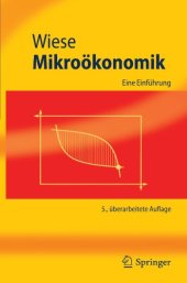 book Mikroökonomik: Eine Einführung