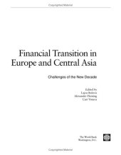 book Financial Transition in Europe and Central Asia: Challenges of the New Decade