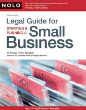 book Legal Guide for Starting & Running a Small Business, 10th Edition