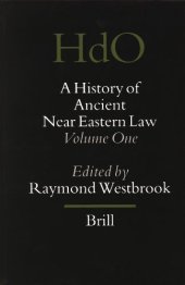 book A History of Ancient Near Eastern Law