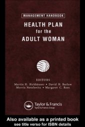 book Guidelines: Health Plan for the Adult Woman