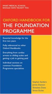 book Oxford Handbook for the Foundation Programme (Oxford Handbooks S.)