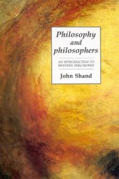 book Philosophy and Philosophers: An Introduction to Western Philosophy