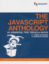 book The JavaScript Anthology: 101 Essential Tips, Tricks & Hacks