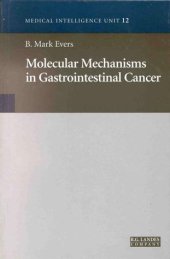 book Molecular Mechanisms in Gastrointestinal Cancer