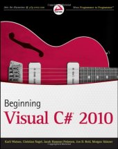 book Beginning Visual C# 2010 (Wrox Programmer to Programmer)