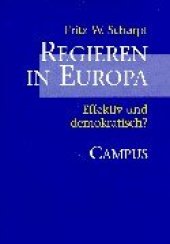 book Regieren in Europa. Effektiv und demokratisch?