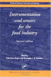 book Instrumentation & Sensors for the Food Industry, Second Edition