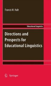 book Directions and Prospects for Educational Linguistics