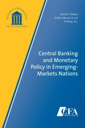 book Central Banking and Monetary Policy in Emerging-Markets Nations