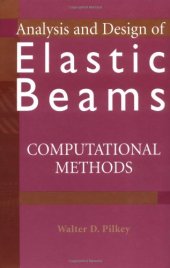 book Analysis and Design of Elastic Beams: Computational Methods