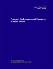 book Company Performance and Measures of Value Added