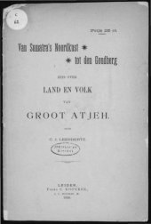 book Van Sumatra's Noordkust tot den Goudberg : iets over land en volk van Groot Atjeh