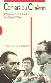 book Cahiers du Cinema: 1969-72: The Politics of Representation