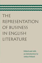 book The Representation of Business in English Literature