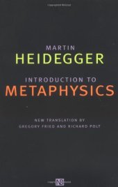 book Introduction to Metaphysics