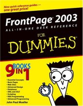 book FrontPage 2003 All-in-One Desk Reference For Dummies (For Dummies (Computer Tech))