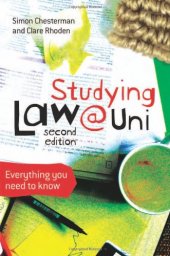 book Studying Law at University: Everything You Need to Know