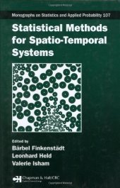 book Statistical Methods for Spatio-Temporal Systems