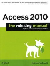 book Access 2010: The Missing Manual