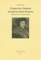 book Utopisches Denken im historischen Prozess. Materialien zur Utopieforschung