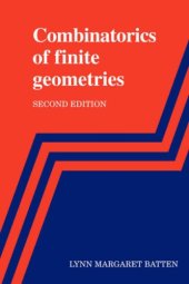 book Combinatorics of Finite Geometries, Second Edition
