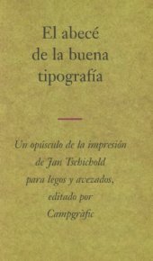 book El abece de la buena tipografia