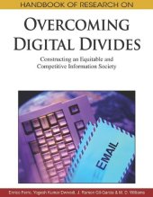 book Handbook of Research on Overcoming Digital Divides: Constructing an Equitable and Competitive Information Society