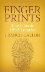 book Finger Prints: The Classic 1892 Treatise