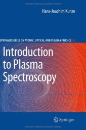 book Introduction to Plasma Spectroscopy