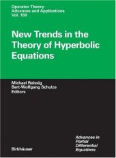 book New Trends in the Theory of Hyperbolic Equations