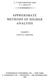 book Approximate methods of higher analysis