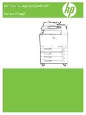 book HP Color Laserjet CM6049f MFP (service manual)