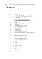 book A Handbook of Pronunciation