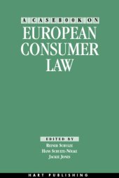 book A Casebook on European Consumer Law