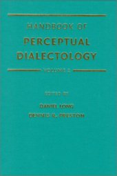 book Handbook of Perceptual Dialectology ~ Volume 2