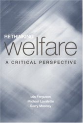 book Rethinking Welfare: A Critical Perspective