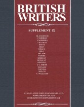 book British Writers: Supplement 9